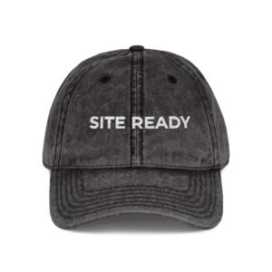 Site Ready - Commercial Cleaning Crew Cap